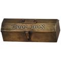 Pide X esa Boca Fordert X Dieser Mund 65659 – Box aus Metall, Design Tool Box, 34 x 14 x 11 cm