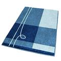 Kleine Wolke 4588791225 Tivoli Badteppich Polyacryl blau, blau, 50 x 60 cm