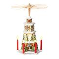 Villeroy & Boch Christmas Toys Memory Weihnachtspyramide, Porzellan, Weiß/Rot