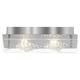 Brilliant Fine LED Deckenleuchte 2 flg chrom Glas 800 Lumen, LED integriert