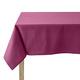 COUCKE Tischdecke Rechteck Uni Fuchsia Baumwolle 180 x 300 cm