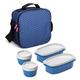TATAY Urban Food - Thermische Lebensmitteltasche mit hermetischem Inhalt, Farbe blau