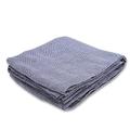 Linenme Bettdeckenbezug Stone Washed, Navy blau, 200 x 200 cm, Doppelbett