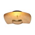 Mimax Lighting Eclipse 2 Deckenleuchte, Aluminium, 9 W, 30 x 28 x 18 cm, Farbe Gold Brot