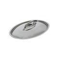 De Buyer 3708.30 Deckel Edelstahl Oval Edelstahl Grau 30 cm