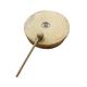 FUZEAU - 70627 - Tamburin aus Holz - Natürliche Haut Ø 20 cm ohne Ohrring - Wird mit 1 Holzhammer geliefert - Echtheit des Klangs garantiert - Ab 4 Jahren, beige