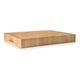 Lacor 60488 Schneidebrett Rubber, Holz, braun, 33x 25x 4 cm