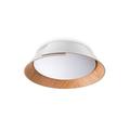 Philips InStyle LED Deckenleuchte Nonagon, weiß/Holz