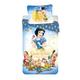 Jerry Fabrics JF0180 Snow White Spannbettlaken, Baumwolle, blau, 200 x 90 x 25 cm