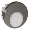 LEDIX 02-221-21 LED- Wandleuchte, Aluminium, stahlgrau, 7,3 x 7,3 x 4,2 cm