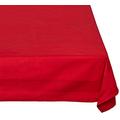 CALITEX Band Satin Tischdecke Baumwolle Rot 300 x 150 cm