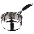 Bergner q1946 Infinity Chef Induktions-Stielkasserolle, 16 cm, Silber