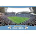 empireposter 742810 Fußball - Manchester City - Etihad Stadium Plakat Druck, Papier, Mehrfarbig, 91,5 x 61 x 0,14 cm