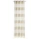 Deko Trends Pascara 6237110 70 Oesenschal, Stoff, Beige, 245 x 144 cm