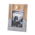 Eurofirany DR/HEART/RAM/03 Photo Frame, MDF, Brown, 19 x 27 x 2 cm