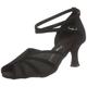 Diamant Diamant Damen Latein Tanzschuhe 020-077-040, Damen Tanzschuhe - Standard & Latein, Schwarz (Schwarz), 33 1/3 EU (1.5 Damen UK)