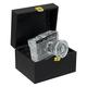 Fotodiox Crystal Rangefinder Camera Display Model - 2/3 of Real Life Size Replica of Leica M9 Camera w/Summicron 28mm f/2 Lens; Paperweight, Book Shelf, Bookends, Paper Weight