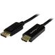 StarTech.com 2m DisplayPort auf HDMI Adapter - 4K 30Hz - DisplayPort zu HDMI Kabel - DP 1.2 auf HDMI Monitor Kabel Konverter - Einrastende DP Stecker - Passives DP auf HDMI Kabel (DP2HDMM2MB)