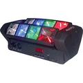 Ibiza - LED8-MINI - Minispinne mit RGBB-Lichteffekt und 4 dynamischen Strahlern - Schwarz