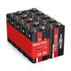 ANSMANN Industrial Alkaline Batterie 9V E-Block 6LR61 Longlife Alkalibatterie Industriebatterie für hohen Strombedarf (10er Pack)