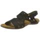 El Naturalista Damen Wakataua Peeptoe Sandalen,Schwarz (Black),36 EU