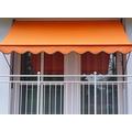 Angerer Klemmmarkise Standard 150 cm Uni orange PE