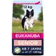 Eukanuba Hundefutter mit Lamm & Reis für kleine und mittelgroße Rassen - Trockenfutter für Senior Hunde, 12 kg