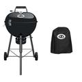 Outdoorchef Kohlegrill, Chelsea 570 C, schwarz, 69x75x110 cm, 18.400.02 + Abdeckhaube