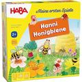 HABA 301838 - Meine ersten Spiele Hanni Honigbiene, kooperatives Farbwürfelspiel für 1-4 Spieler ab 2 Jahren, zum Farbenlernen