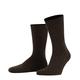 FALKE Unisex Socken Walkie Light U SO Wolle einfarbig 1 Paar, Braun (Dark Brown 5450), 46-48