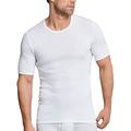 Schiesser Herren Jakke 1/2 Unterhemd, Weiß (100-weiss), S EU