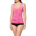 belly cloud Damen Top 6289 Paisley, Rosa (hot pink 522), L