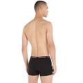 Tommy Hilfiger Herren 3er Pack Boxershorts Trunks Unterwäsche, Mehrfarbig (Black/Grey Heather/White), M