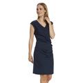 KAFFE Damen Kleid Ärmellos Cocktailkleid Elegant V-Ausschnitt Damen Kleid Ärmellos Cocktailkleid Elegant V-Ausschnitt Midnight Marine XS