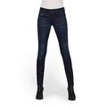 G-STAR RAW Damen Midge Cody Mid Skinny Jeans, Blau (medium aged 60883-6131-071), 24W / 32L