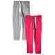 MAGIC KIDS WEAR Jogginghose Kinder und Babies aus Baumwolle, 2er Pack Dark Pink/Grau (577), 86