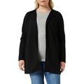 Vila Clothes Damen VINAJA New Long Jacket-NOOS Blazer, per Pack Schwarz (Black Black), 38 (Herstellergröße: M)