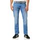 Enzo Herren Ez324 Straight Jeans, Blue (Blue Light Wash), 46W / 32L