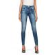 G-STAR RAW Damen 3301 High Skinny Jeans, Mehrfarben (medium indigo aged D05175-8968-6028), 24W / 32L