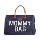 Childhome, Mommy Bag, Changing Bag, Maternity, Travel Bag, Large Capacity, Changing Mat, Adjustable Shoulder Strap, Compartmentalised, Insulated Pocket, Suitcase Pocket, Navy/white