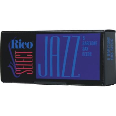 Rico Bari Sax Select Jazz Unfiled Reeds 3S 5-pack