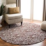 White 36 x 0.25 in Area Rug - Lark Manor™ Hollander Hand-Hooked Wool Brown Area Rug Wool | 36 W x 0.25 D in | Wayfair