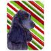 East Urban Home Cocker Spaniel Candy Cane Holiday Christmas Tempered Glass Cutting Board Glass | 0.15 H x 15.38 W in | Wayfair EAAS6508 40003520