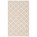 Gray/White 30 x 0.25 in Area Rug - Breakwater Bay Desota Geometric Handmade Flatweave Cotton Gray/Ivory Area Rug Cotton | 30 W x 0.25 D in | Wayfair