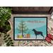 The Holiday Aisle® Rottweiler Non-Slip Indoor Door Mat Synthetics in White | Rectangle 2' x 3' | Wayfair THLA3862 39991473