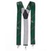 Men's Green Miami Hurricanes Suspenders