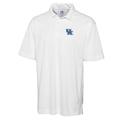 Men's Cutter & Buck White Kentucky Wildcats Big Tall DryTec Genre Polo