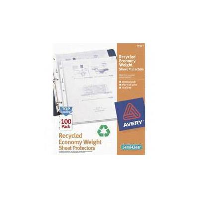 Avery 1ave75537 11 x 8.5 in. Sheet Protectors - Semi Clear