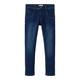 NAME IT Jeans für Jungs Stretch-Denim Slim Fit Dark Blue Denim 164