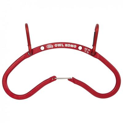 Kong - Owl Pitons Holder - Materialkarabiner rot Image
